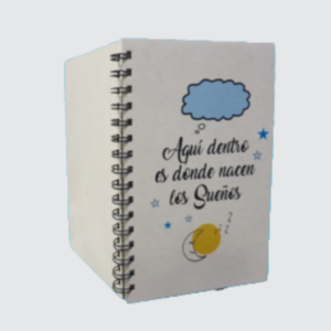Cuaderno Ecológico Cuarto de Carta 11x14 cm