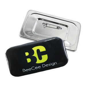 Boton Rectangular 5 x 9 cm.