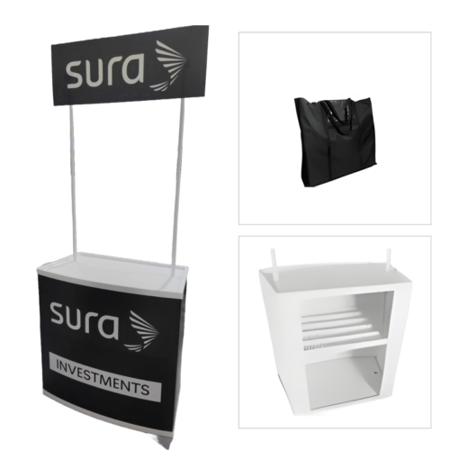 Counter Stand Publicitario decorado