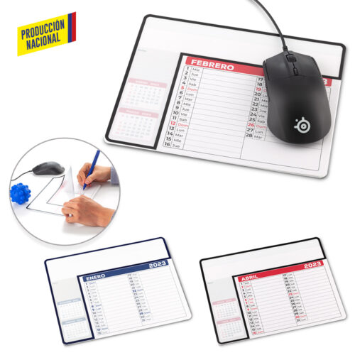 MOUSE PAD CALENDAR - PRODUCCION NACIONAL