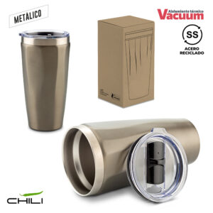 MUG METALICO CALYPSO CHILI 500ML