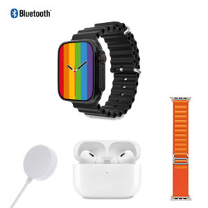 SET DE RELOJ INTELIGENTE CON AUDIFONOS