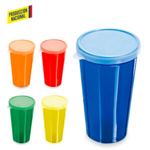 VASO TAPA PLASTICO 14 OZ- PRODUCCION NACIONAL