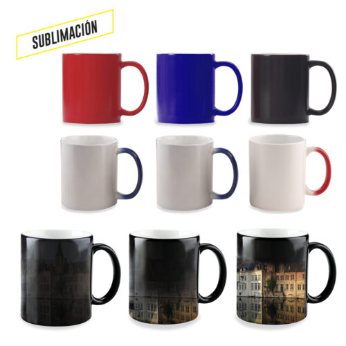 MUG CERAMICA SUBLIMACION MAGIC COLOR 11OZ