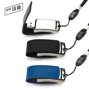 MEMORIA MINI USB EN IMITACION CUERO PRECIO NETO