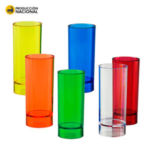 COPA CILINDRICA 2OZ CRISTAL - PRODUCCION NACIONAL