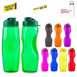 BOTILITO EN PVC HELICE 650ML - PRODUCCION NACIONAL