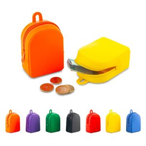MONEDERO EN SILICONA BACKPACK