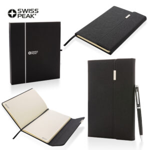 SET DE BOLIGRAFO Y LIBRETA SWISSPEAK LUX