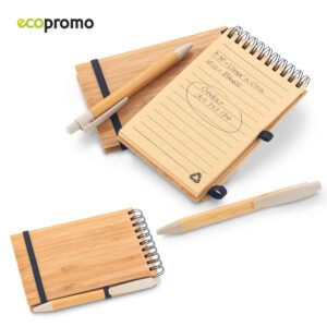 LIBRETA CON BOLIGRAFO BAMBOO