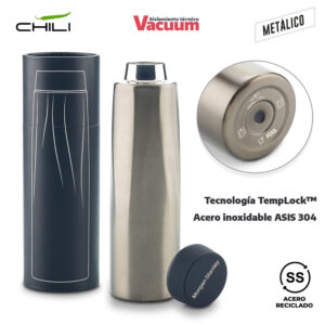 TERMO METALICO CALYPSO CHILI 500ML