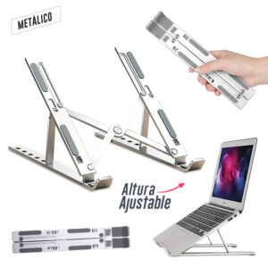 SOPORTE METALICO PARA PORTATIL ALUMINIUM II