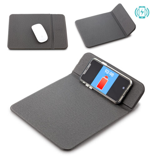 MOUSE PAD CON CARGADOR INALAMBRICO SLIM 15W