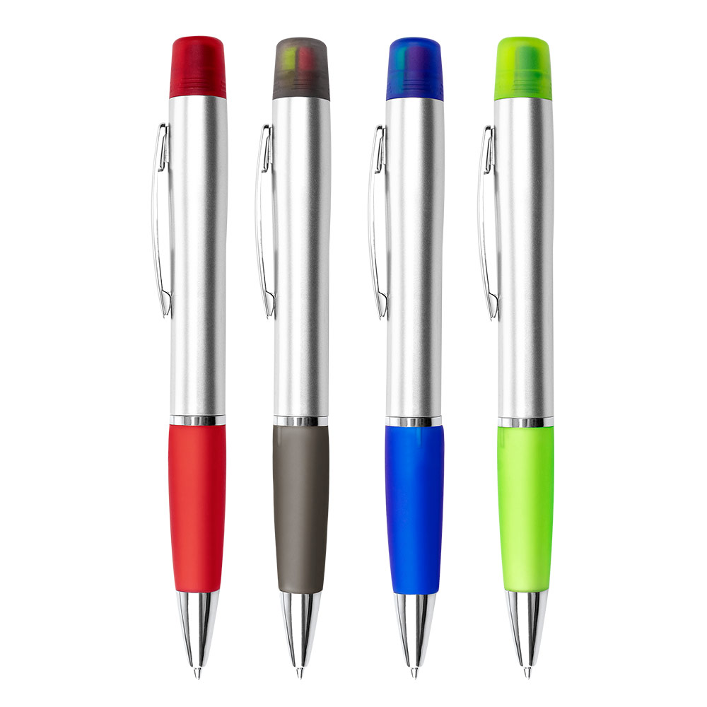 Boligrafo Oxford Plateado