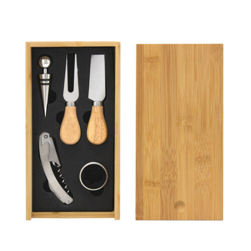 SET VINOS Y TABLA QUESOS "WINCHESTER" TRANSPARENTE