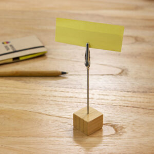 MEMO CLIP DE ESCRITORIO "BAMBSTICK" MADERA