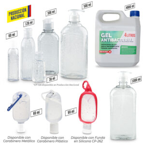 Gel Antibacterial Transparente-Producción Nacional 60 ml