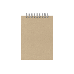 Cuadernos Argollado Pasta Dura 9.5x13 cm Ecológico